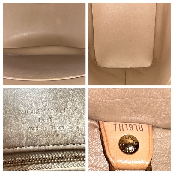 AUTHENTIC Louis Vuitton Houston Handbag/ purse/tote bag. Yellow. - Picture 13 of 15